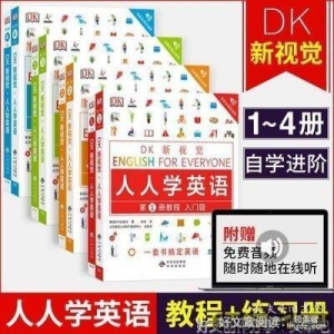 《DK新视觉 人人学英语 第2册教程 初级》读后感100字