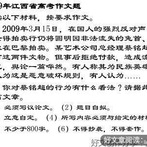 关于抄袭的高中议论文作文500字