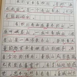 关于家乡美的作文550字